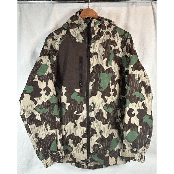 Camo Other - HUF Standard Shell 2 Camo Jacket, Size M, Hunting, Fishing, Water Repellent,
